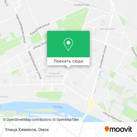 Карта Улица Химиков