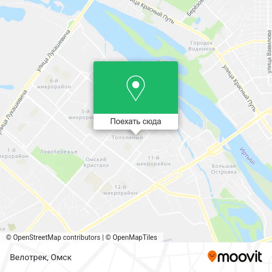 Карта Велотрек