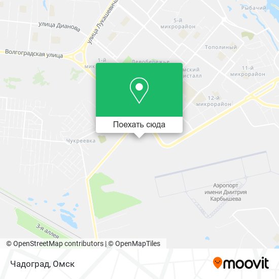 Карта Чадоград
