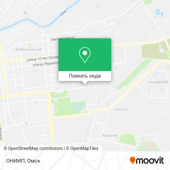 Карта ОНИИП