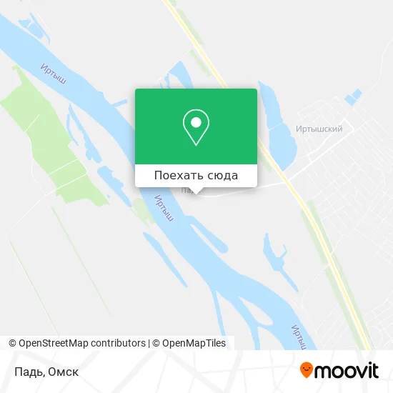 Карта Падь