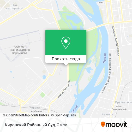 Карта Кировский Районный Суд