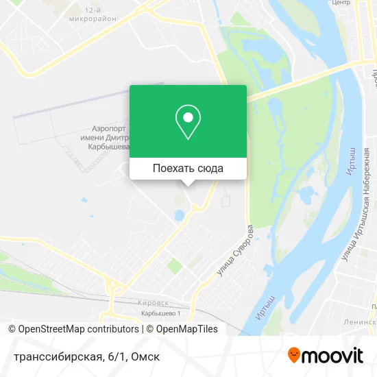 Карта транссибирская, 6/1