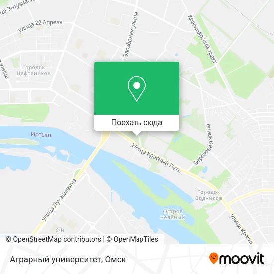 Карта Аграрный университет