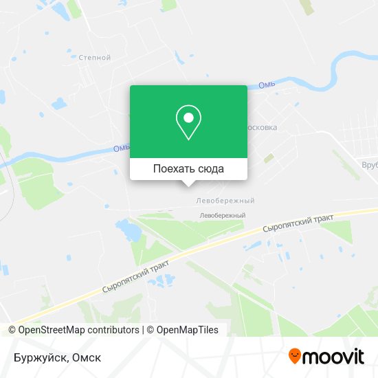 Карта Буржуйск