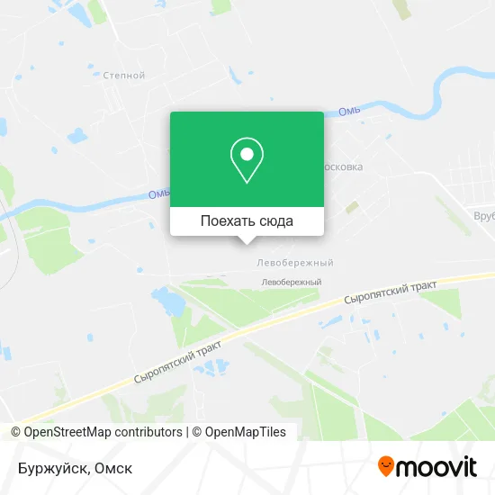 Карта Буржуйск