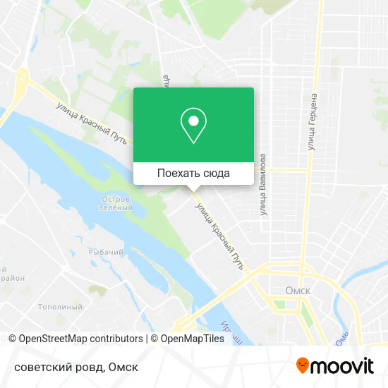 Карта советский ровд