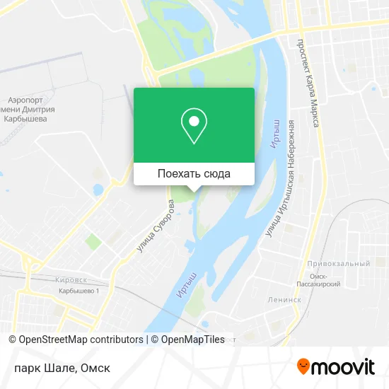 Карта парк Шале