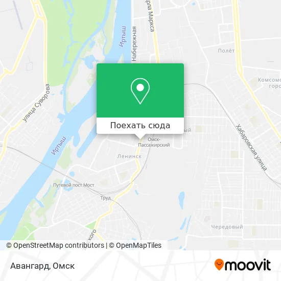 Карта Авангард