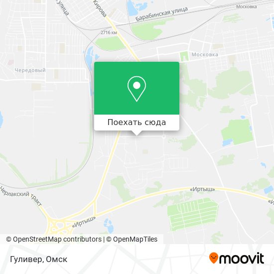 Карта Гуливер