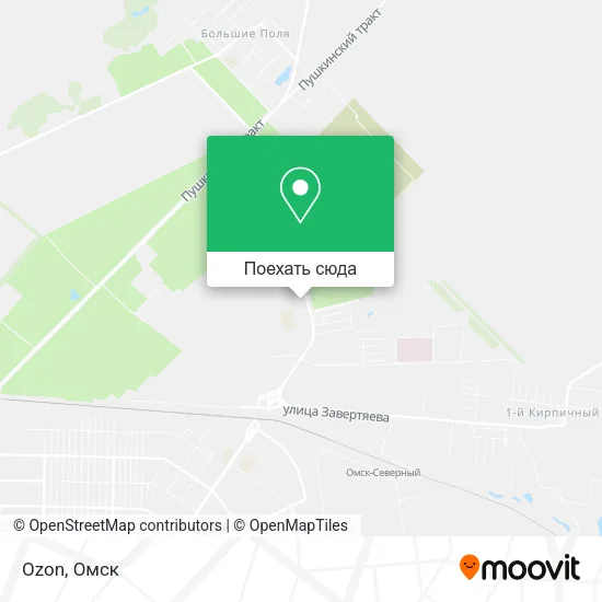 Карта Ozon
