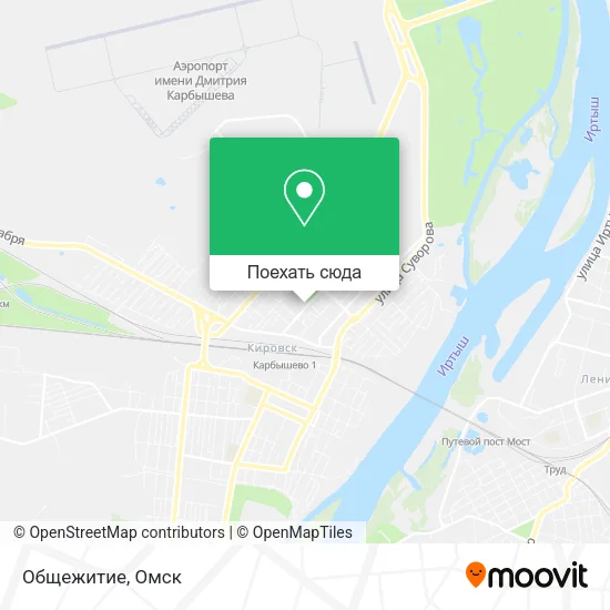Карта Общежитие