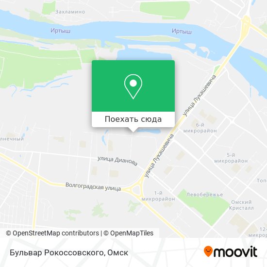 Карта Бульвар Рокоссовского