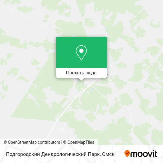 Карта Подгородский Дендрологический Парк