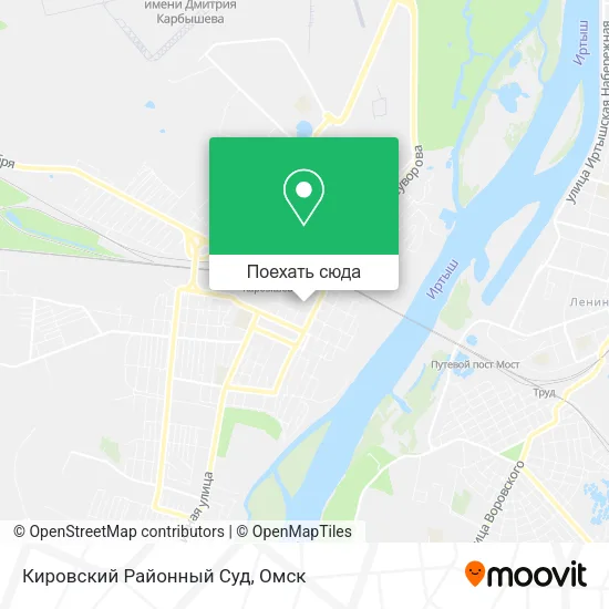 Карта Кировский Районный Суд