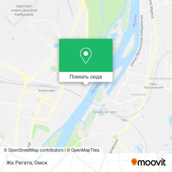 Карта Жк Регата