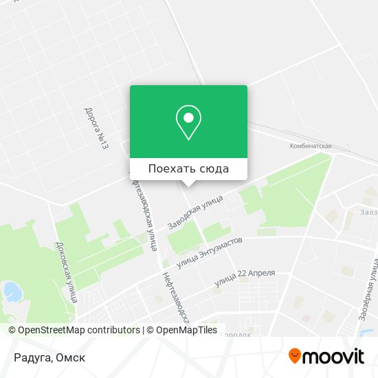 Карта Радуга