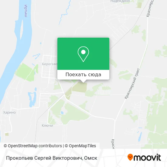 Карта Прокопьев Сергей Викторович