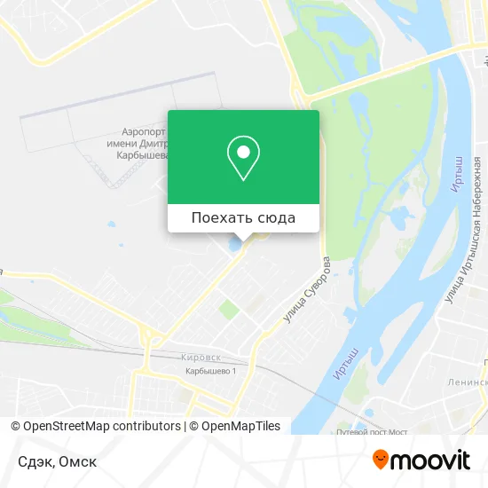 Карта Сдэк