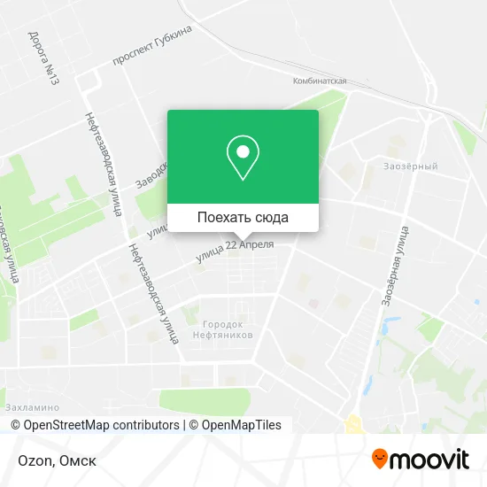 Карта Ozon