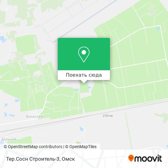 Карта Тер.Сосн Строитель-3