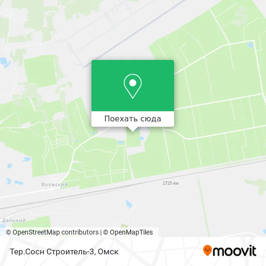 Карта Тер.Сосн Строитель-3