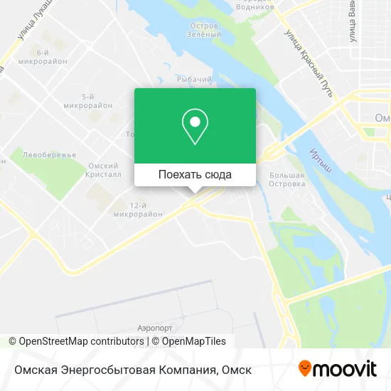 Карта Омская Энергосбытовая Компания