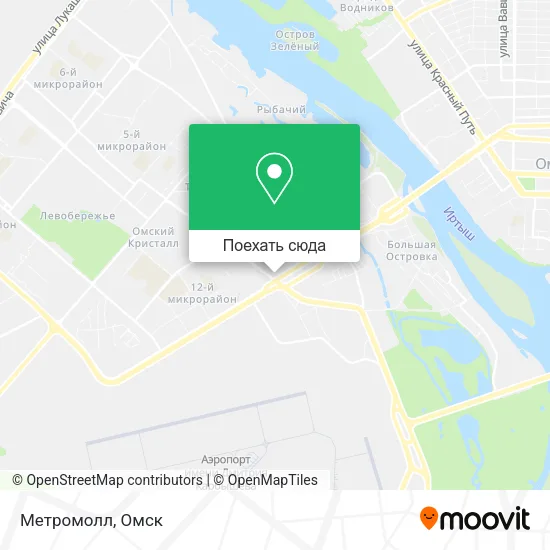 Карта Метромолл