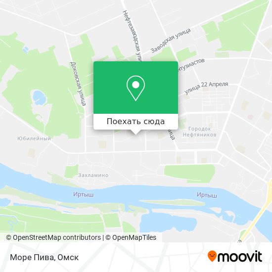 Карта Море Пива