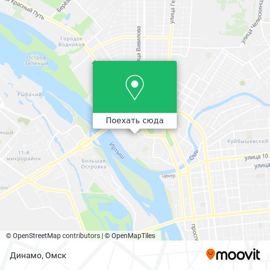 Карта Динамо