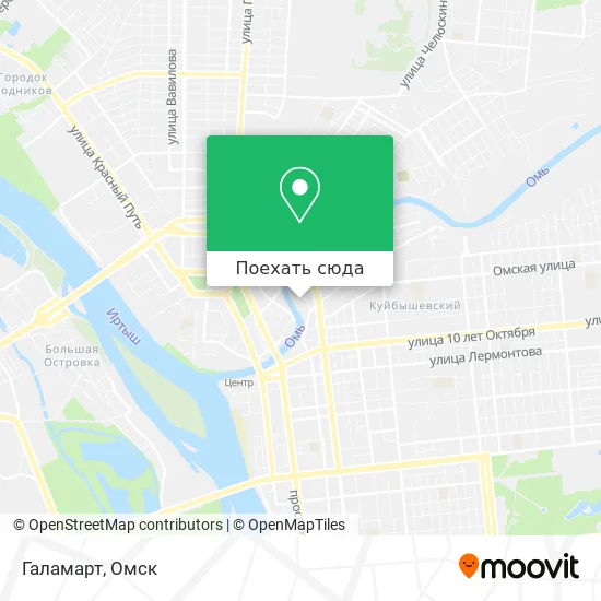 Карта Галамарт