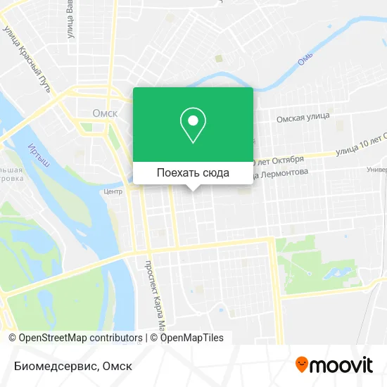 Карта Биомедсервис