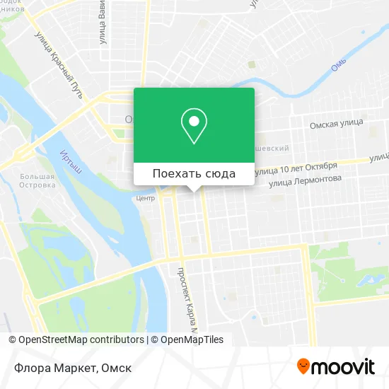 Карта Флора Маркет