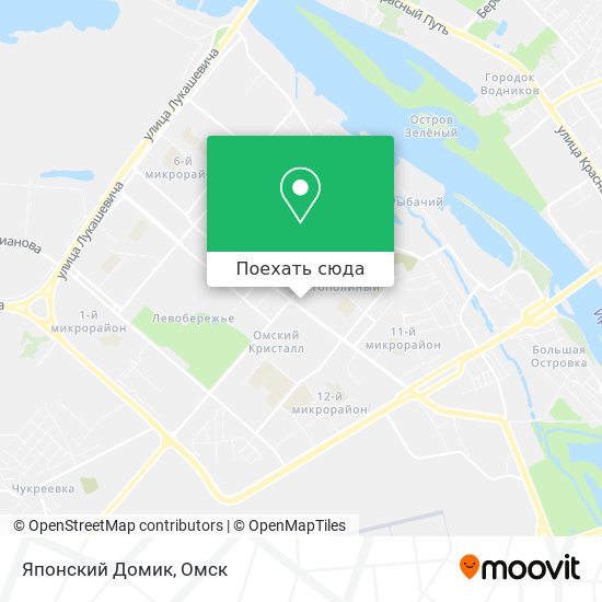 Карта Японский Домик