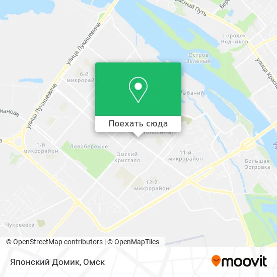 Карта Японский Домик