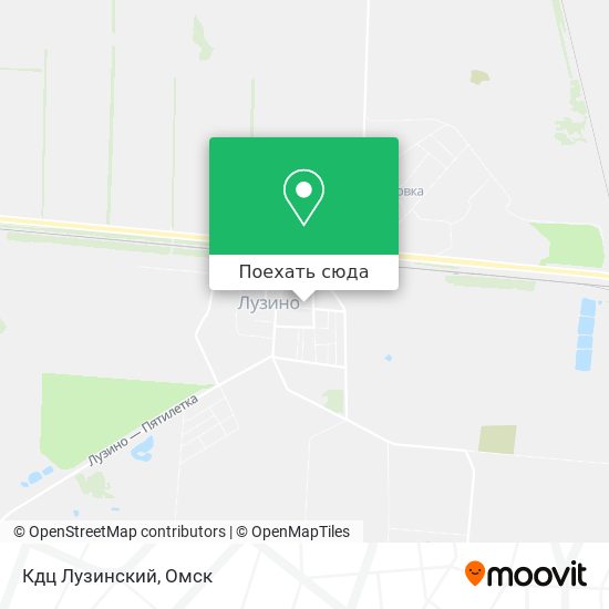 Карта Кдц Лузинский