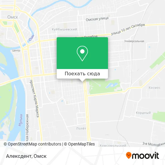 Карта Алексдент