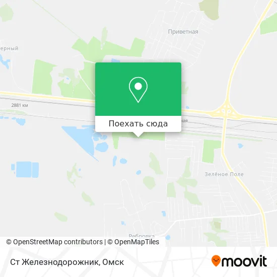 Карта Ст Железнодорожник