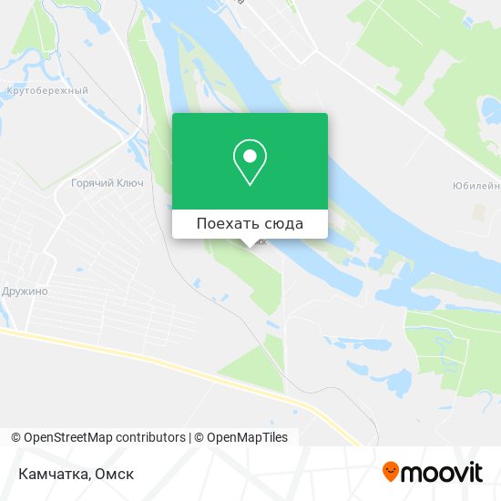 Карта Камчатка