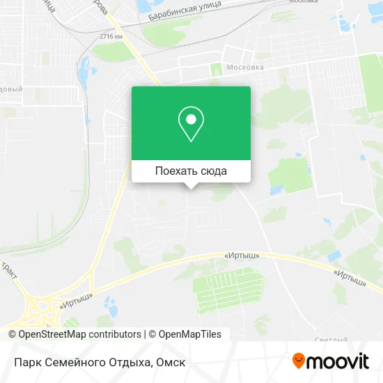 Карта Парк Семейного Отдыха