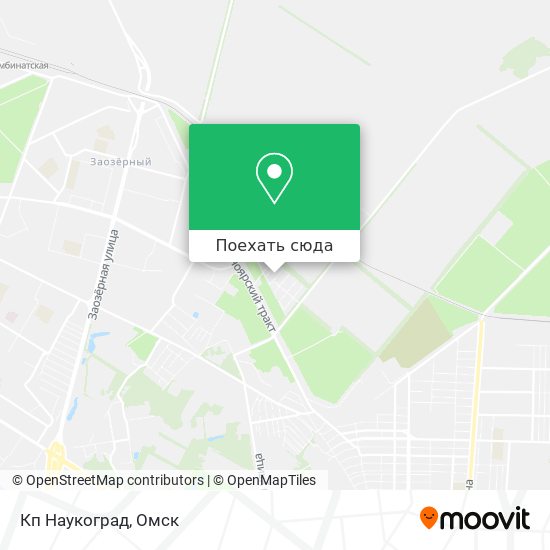 Карта Кп Наукоград