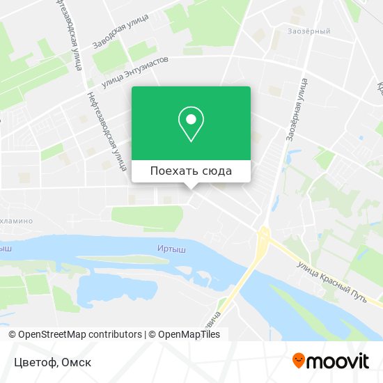 Карта Цветоф