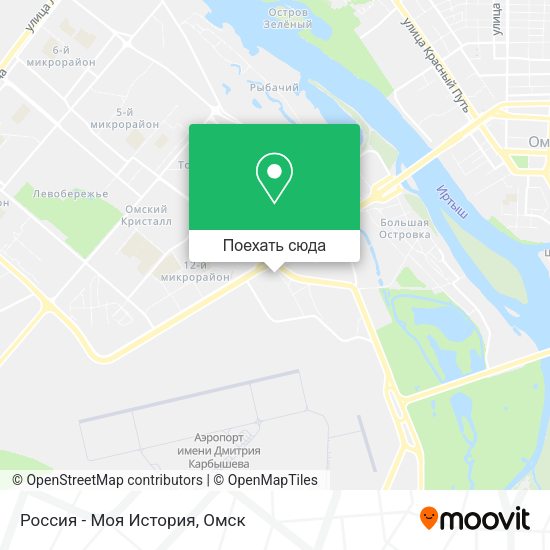 Карта Россия - Моя История