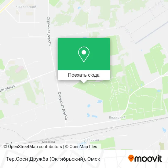 Карта Тер.Сосн Дружба (Октябрьский)