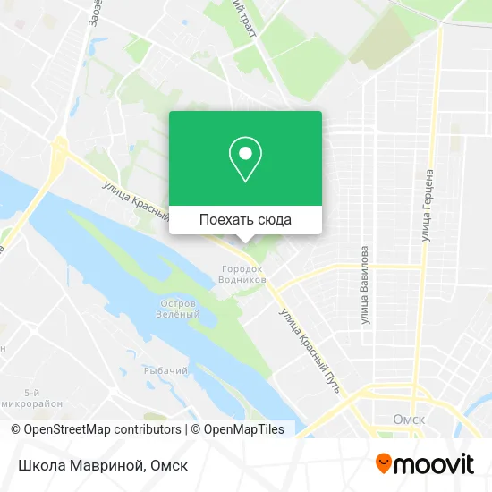 Карта Школа Мавриной