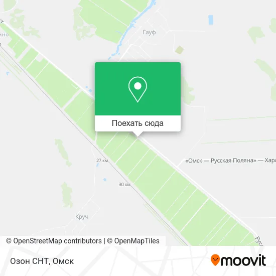 Карта Озон СНТ