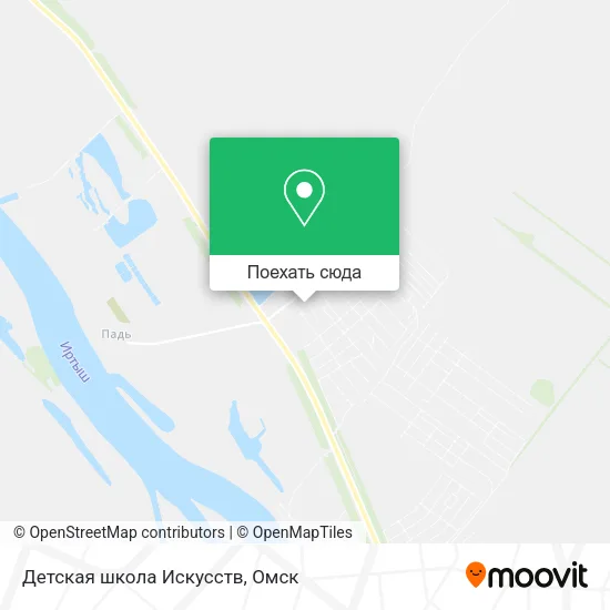 Карта Детская школа Искусств