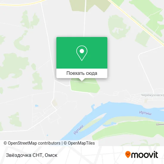 Карта Звёздочка СНТ
