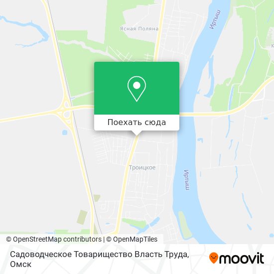Карта Садоводческое Товарищество Власть Труда
