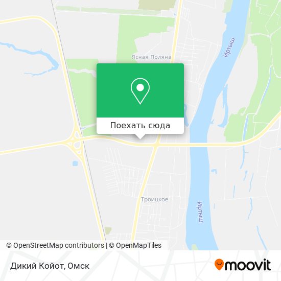 Карта Дикий Койот